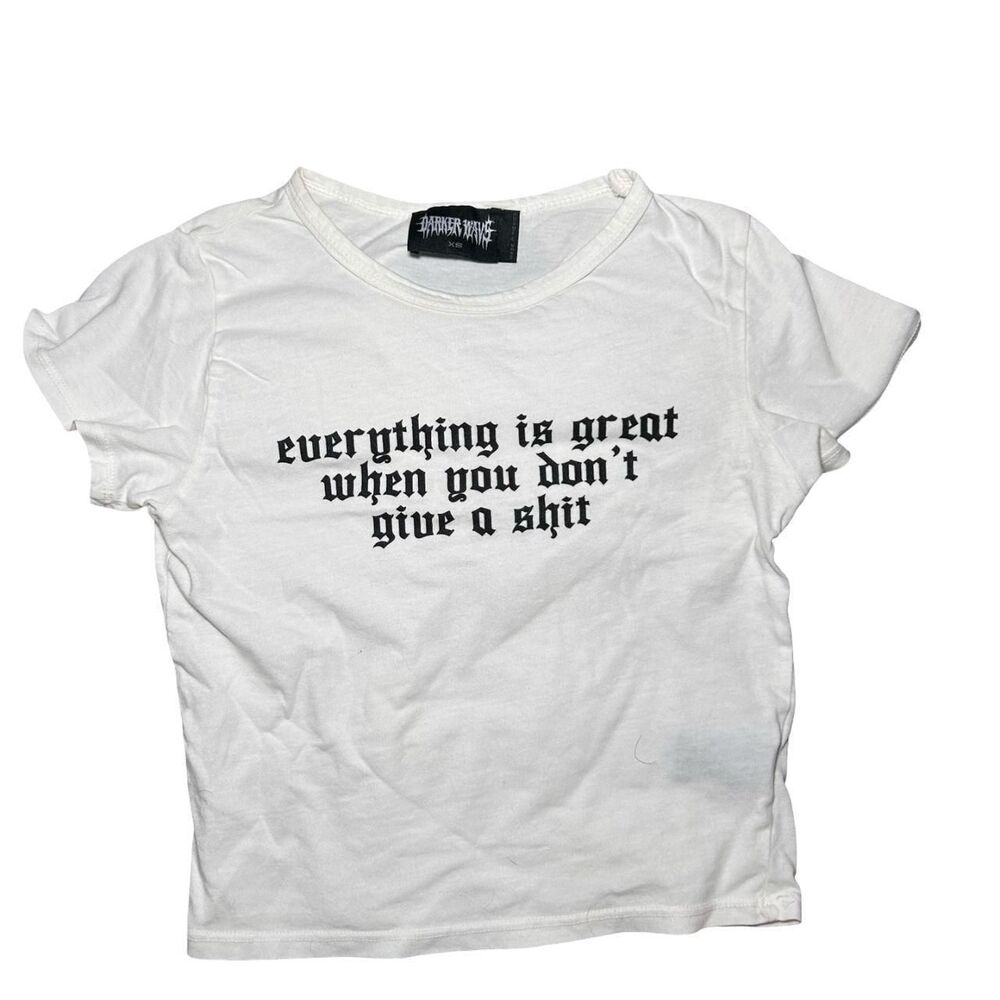 Dolls-kill Women's White Crop-top